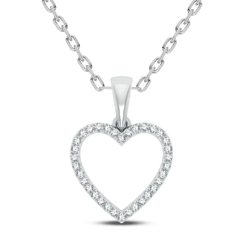 10K 0.10CT DIAMOND PENDANT