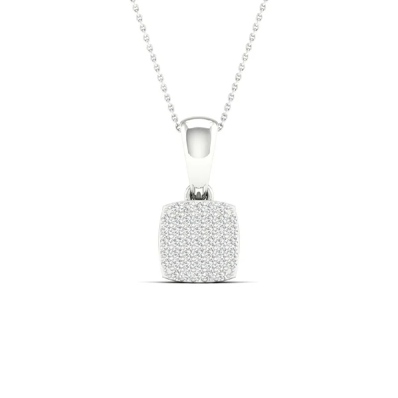 10K 0.12CT Diamond Pendant