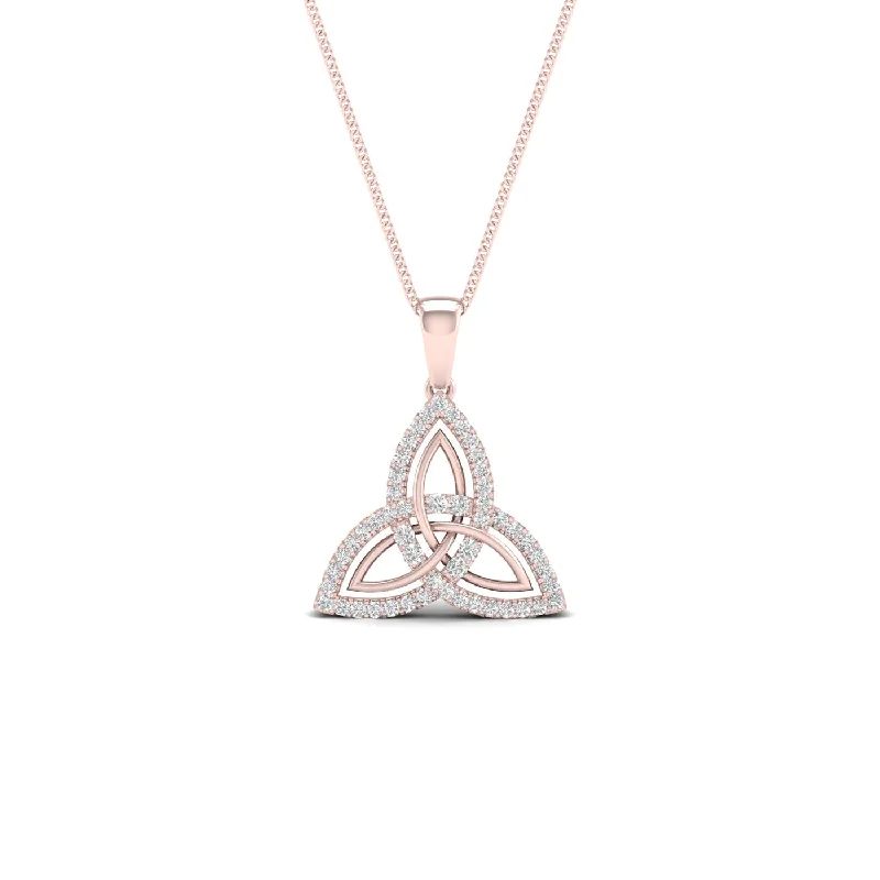 10K 0.15CT Diamond Pendant