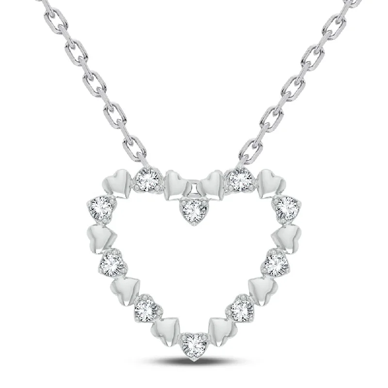 10K 0.25CT DIAMOND PENDANT