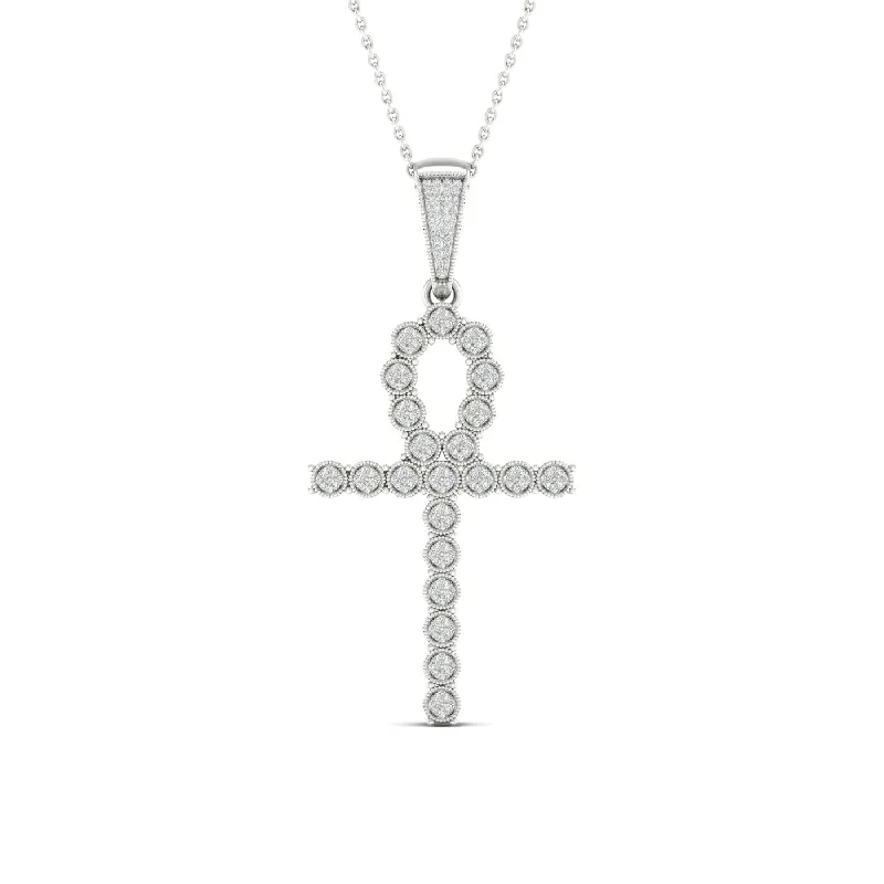 10K 0.38CT Diamond Pendant