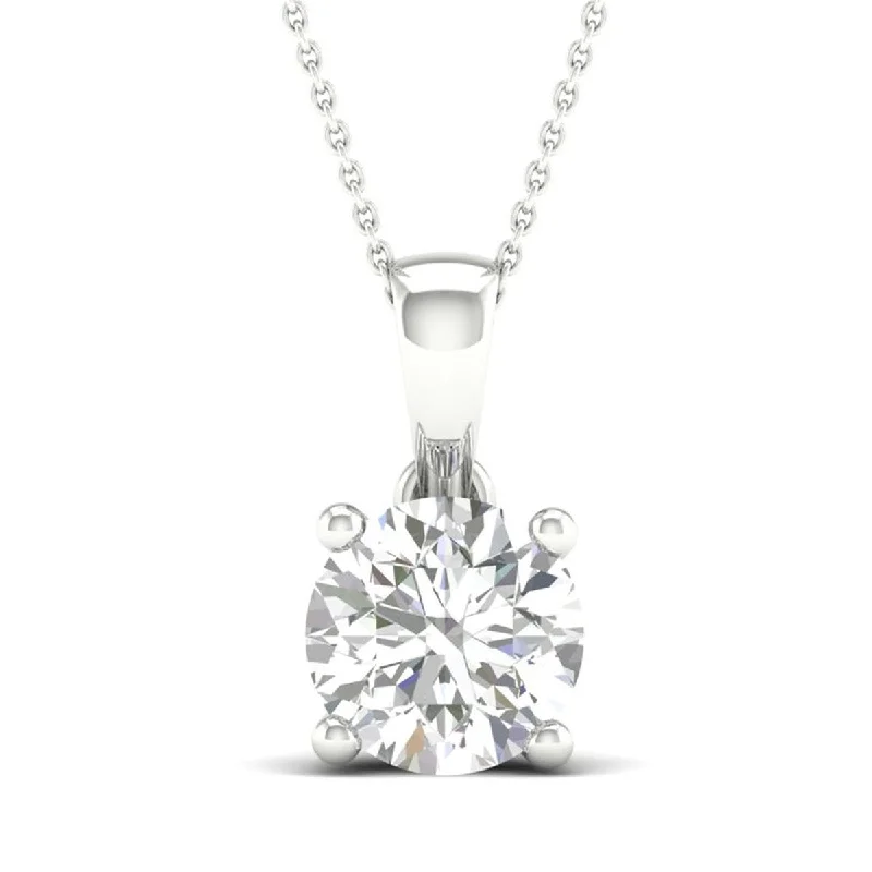 handcrafted gemstone drop earrings 10K 1.00CT Certified Lab Grown Diamond Pendant ( IGI Certified ) handcrafted gemstone drop earrings 10K 1.00CT Certified Lab Grown Diamond Pendant ( IGI Certified )