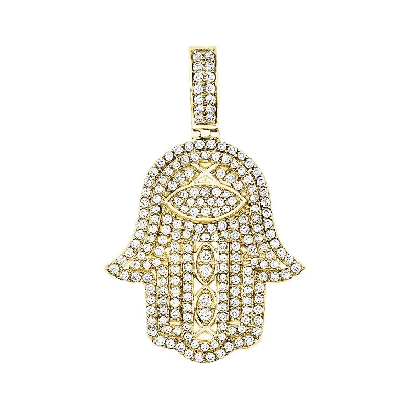 10K 1.74ct Diamond Pendant