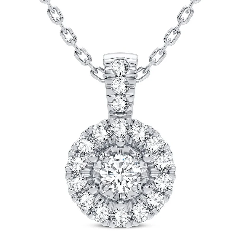 14K 0.20CT DIAMOND PENDANT