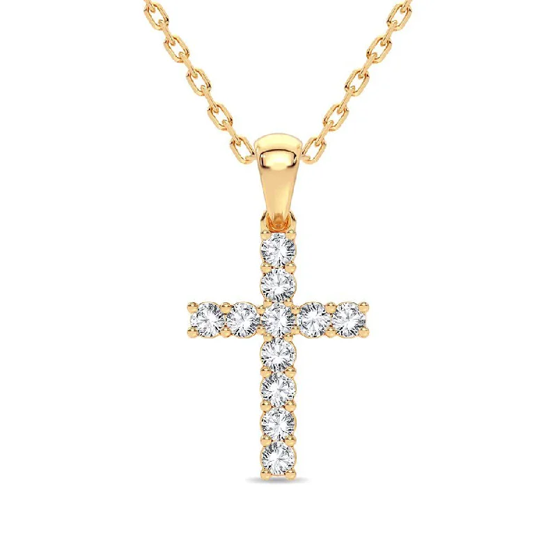 14K 0.50CT Diamond Pendant