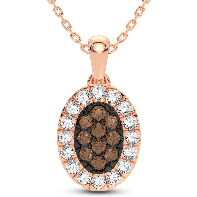 14K 0.50CT Diamond Pendant