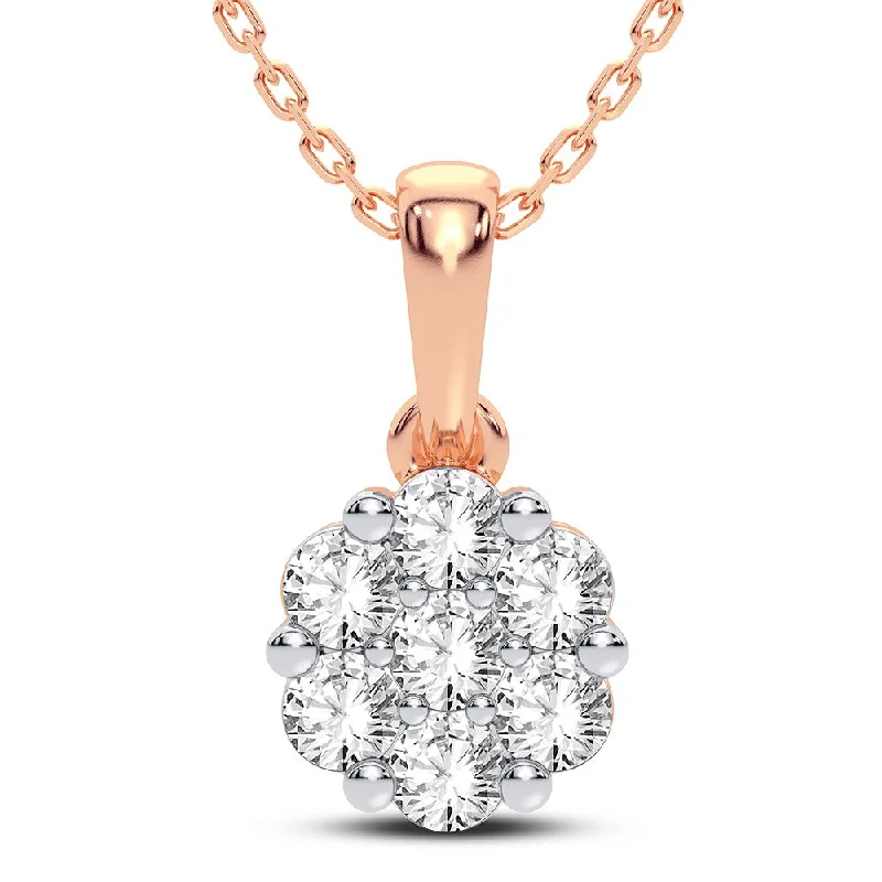 14K 0.50CT Diamond Pendant