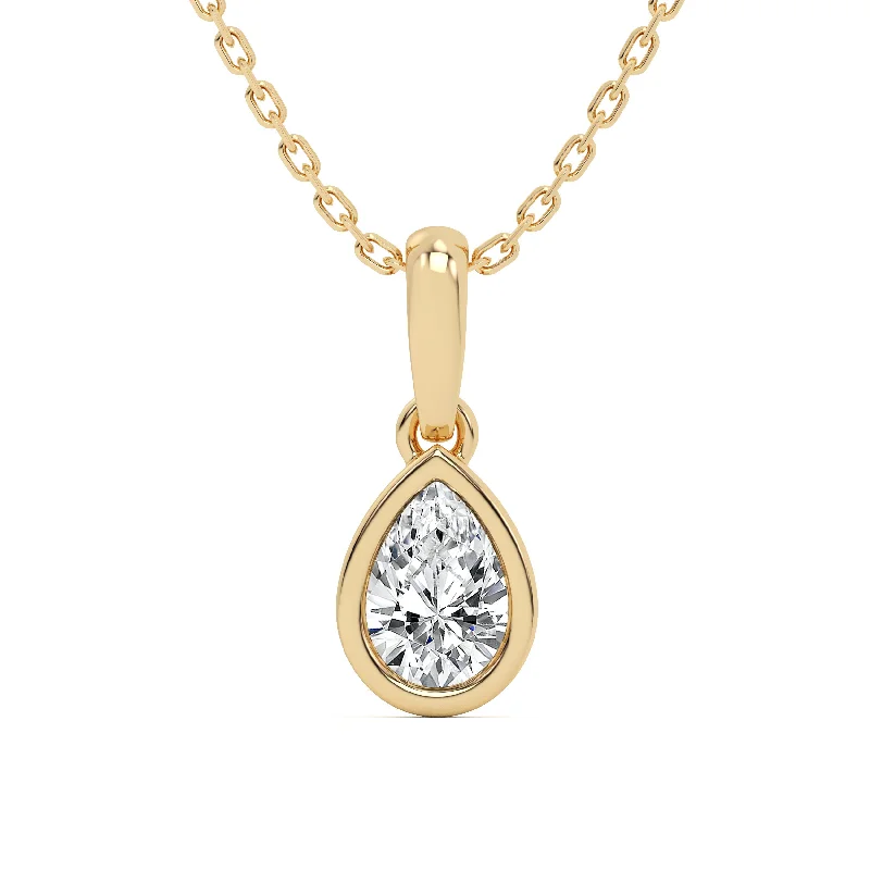sterling silver dragonfly pendant 14K 0.50ct Lab Grown Diamond Pendant