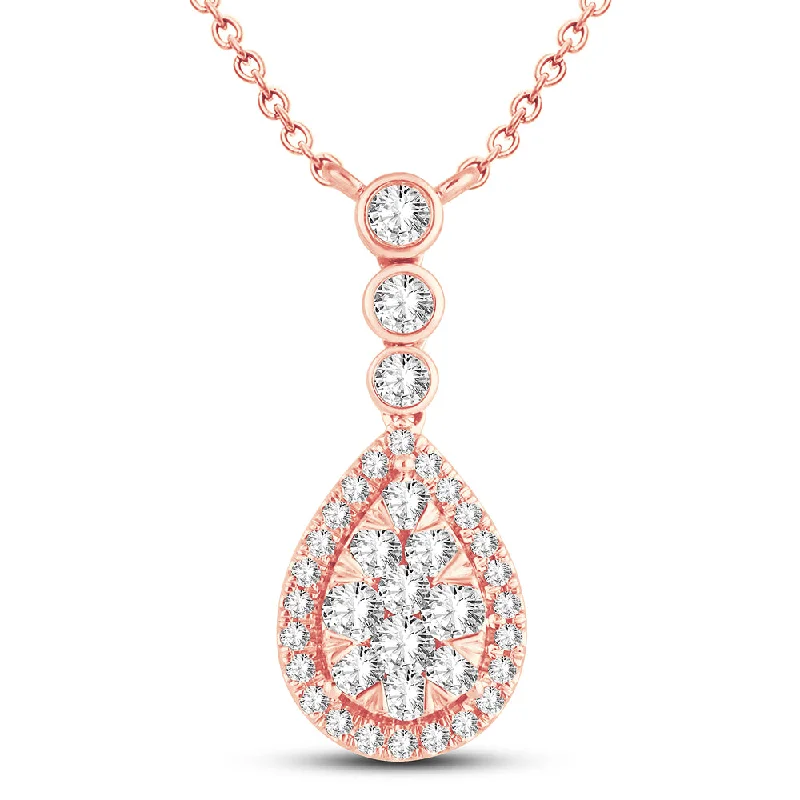 14K 2.02CT Diamond Pendant