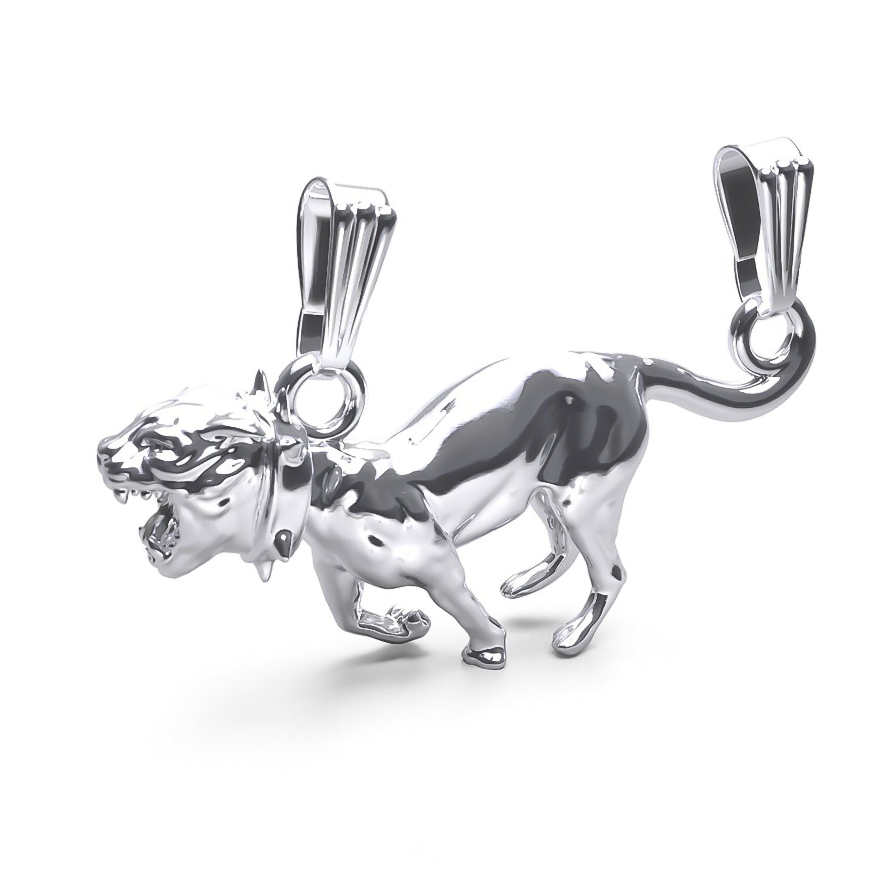 men’s engraved cuff bracelet HELLCAT FULLBODY PENDANT