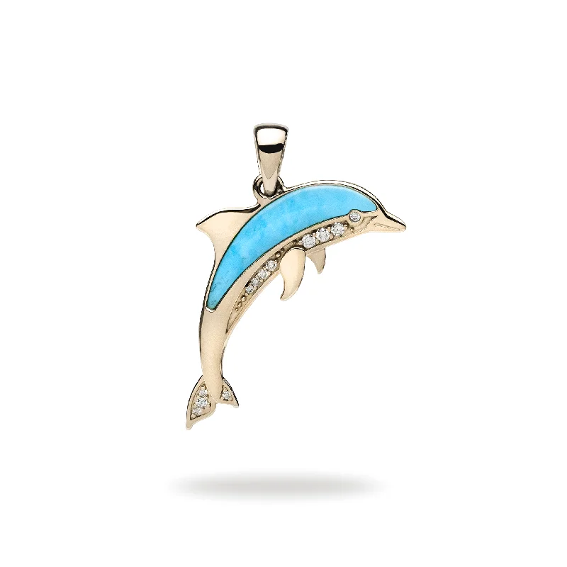 men’s tungsten carbide ring Sealife Dolphin Turquoise Pendant in Gold with Diamonds - 29mm men’s tungsten carbide ring Sealife Dolphin Turquoise Pendant in Gold with Diamonds - 29mm