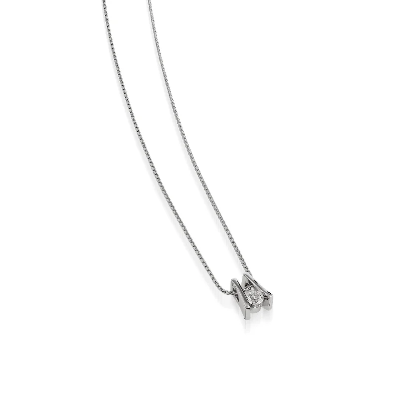 Venture Diamond Solitaire Pendant