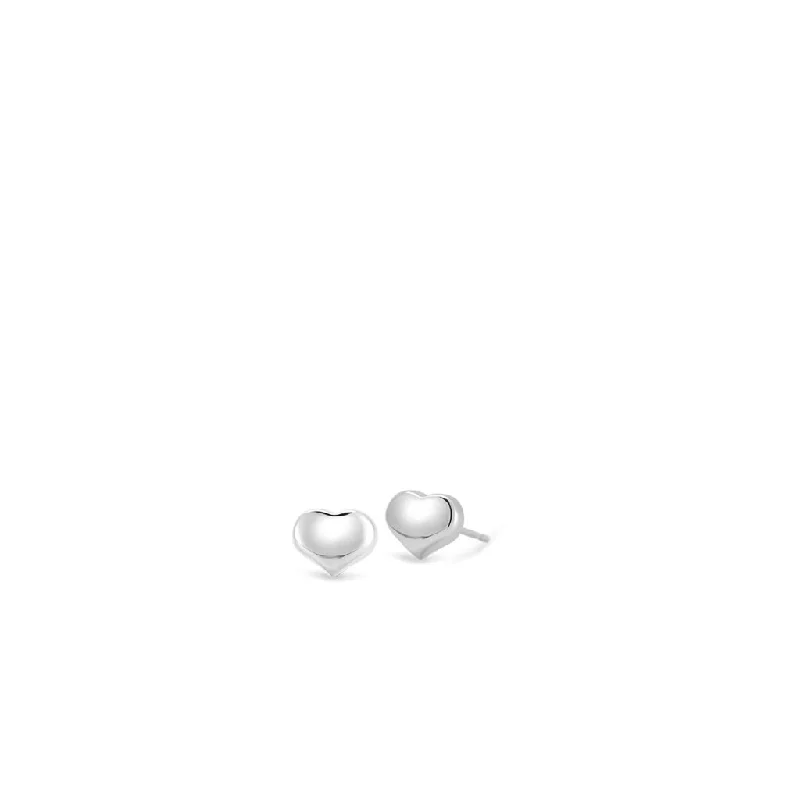 Roberto Coin Heart Stud Earrings