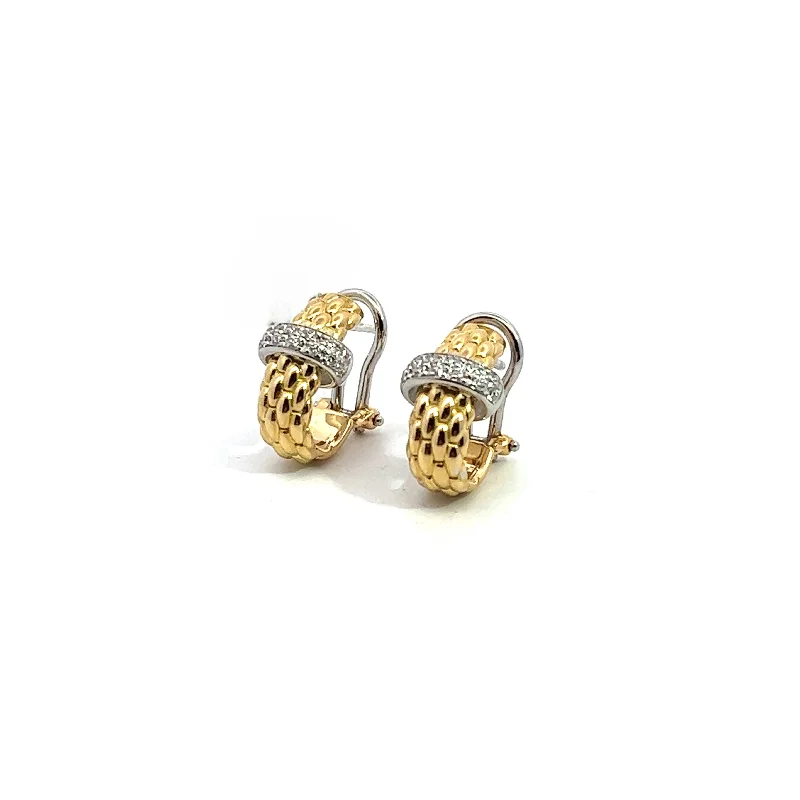 FOPE Vendôme Gold and Diamond Earrings