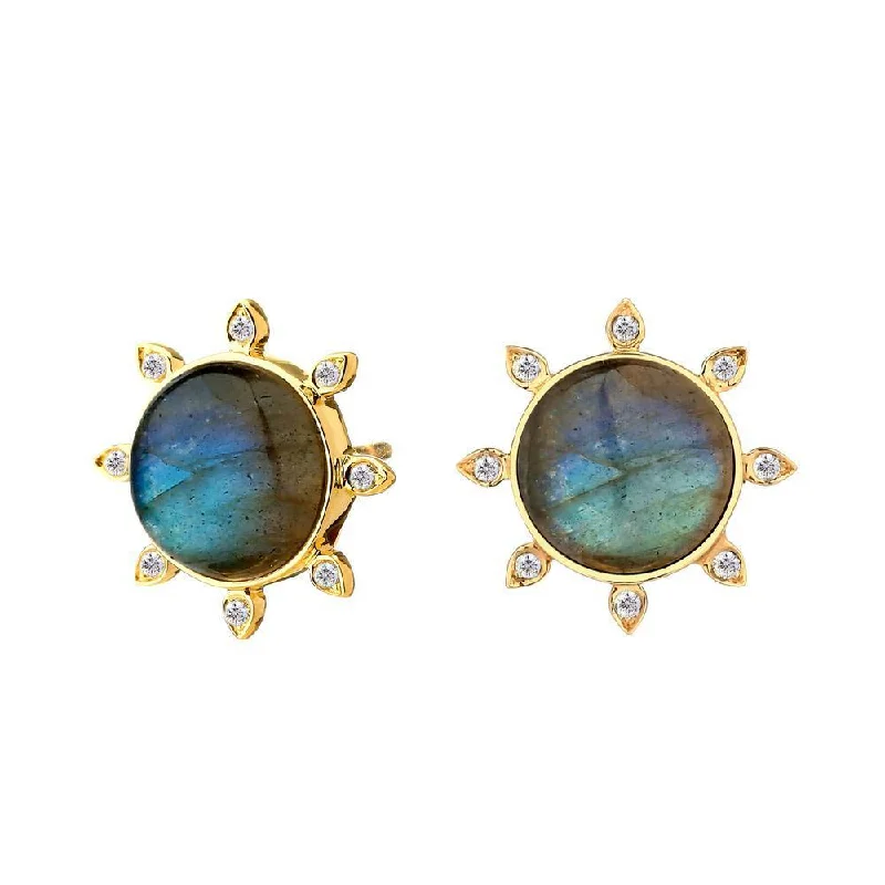 Syna Cosmic Sun Studs