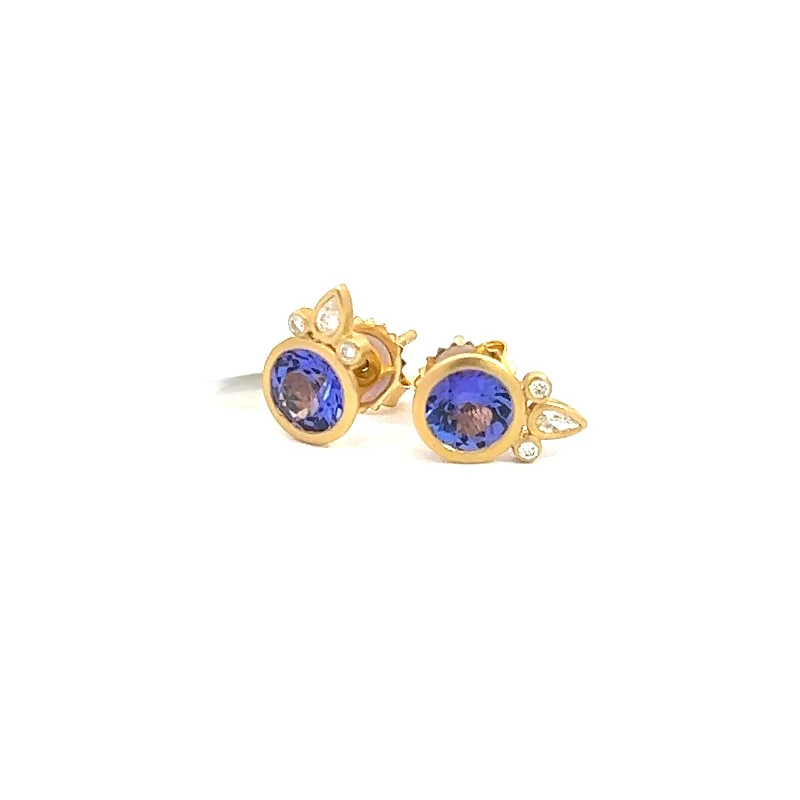 Kimberly Collins Tanzanite Studs