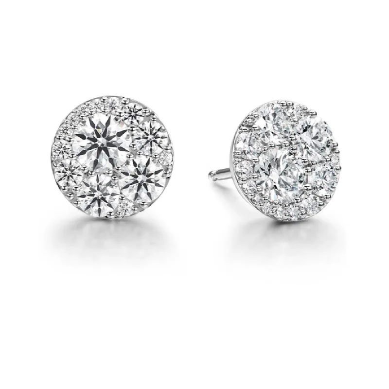 Hearts on Fire Tessa Diamond Circle Earrings