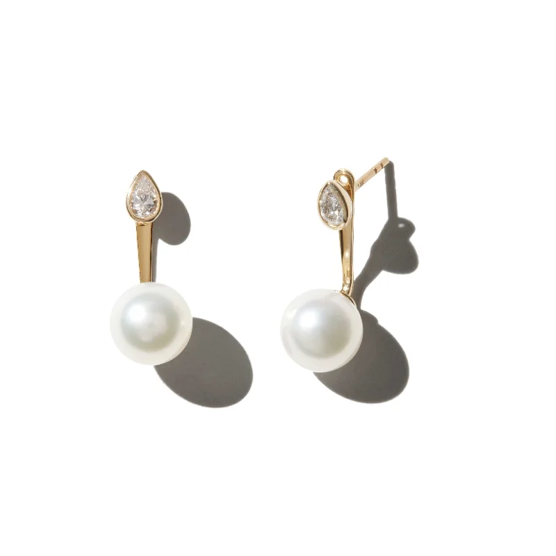 Mizuki Akoya Pearl Drop Earrings