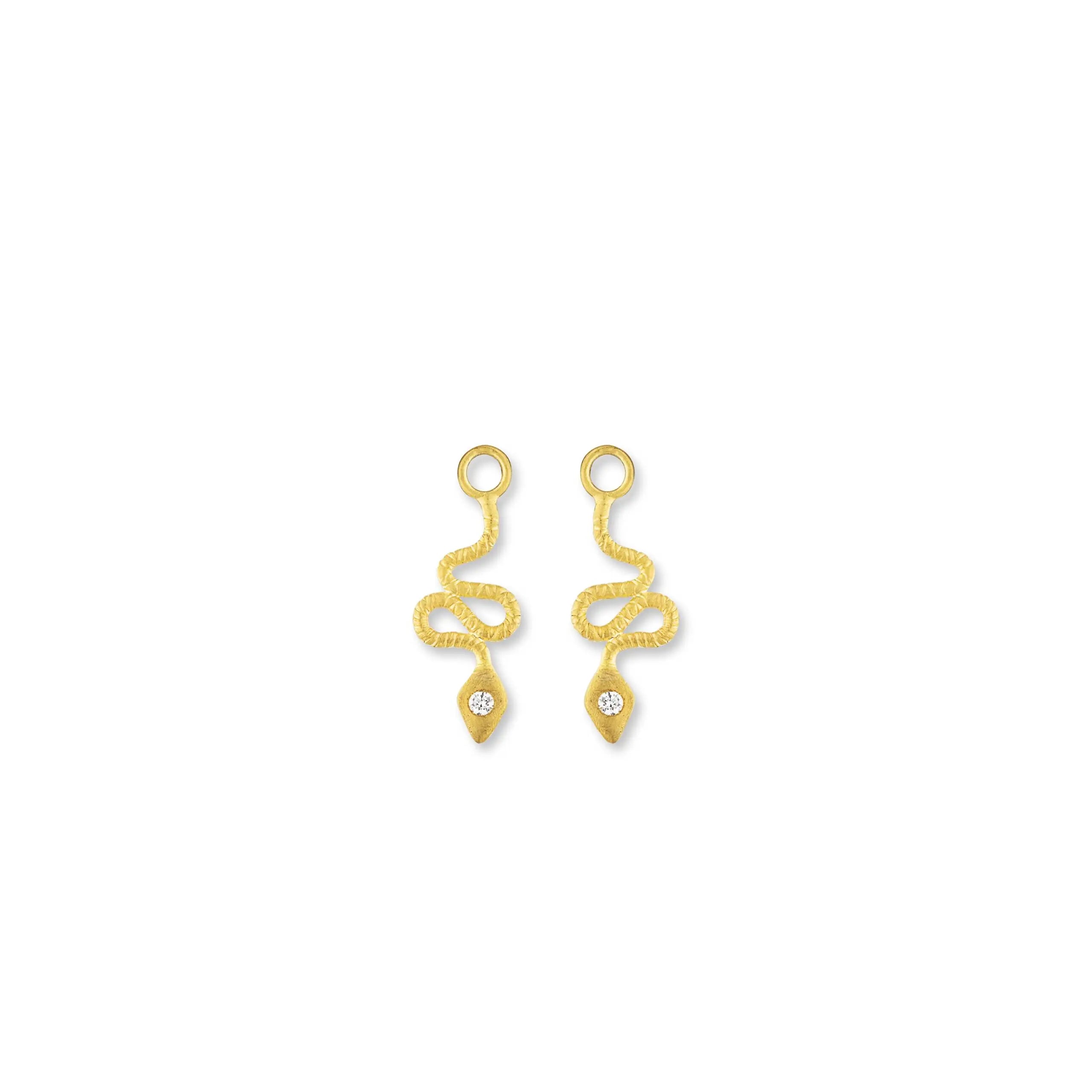 Lika Behar Snake Ear Charms