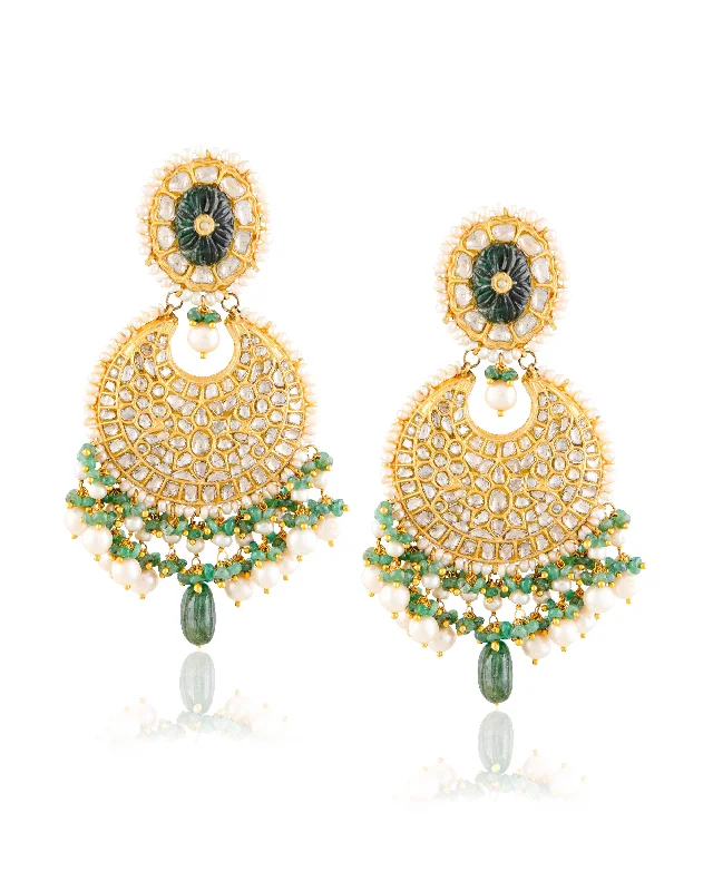 minimal diamond bar necklace Kartiki Polki Chandbalis