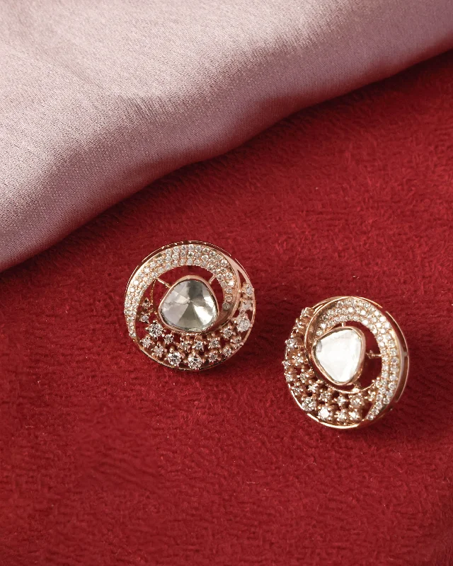 simple gold stacking rings Kriti Polki And Diamond Tops