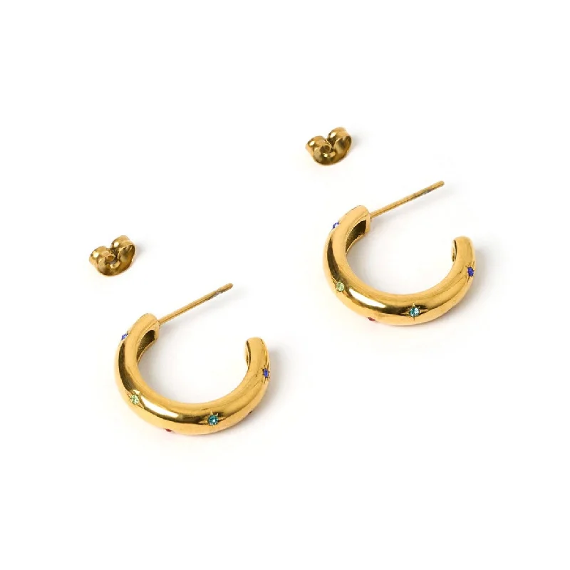 Serrano Gold Earrings