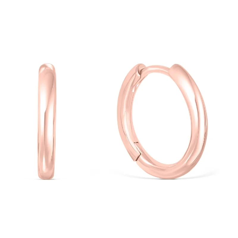 men’s sterling silver cufflinks The Noelle - Rose Gold