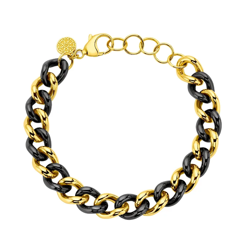 Cuban Alternating Link Bracelet