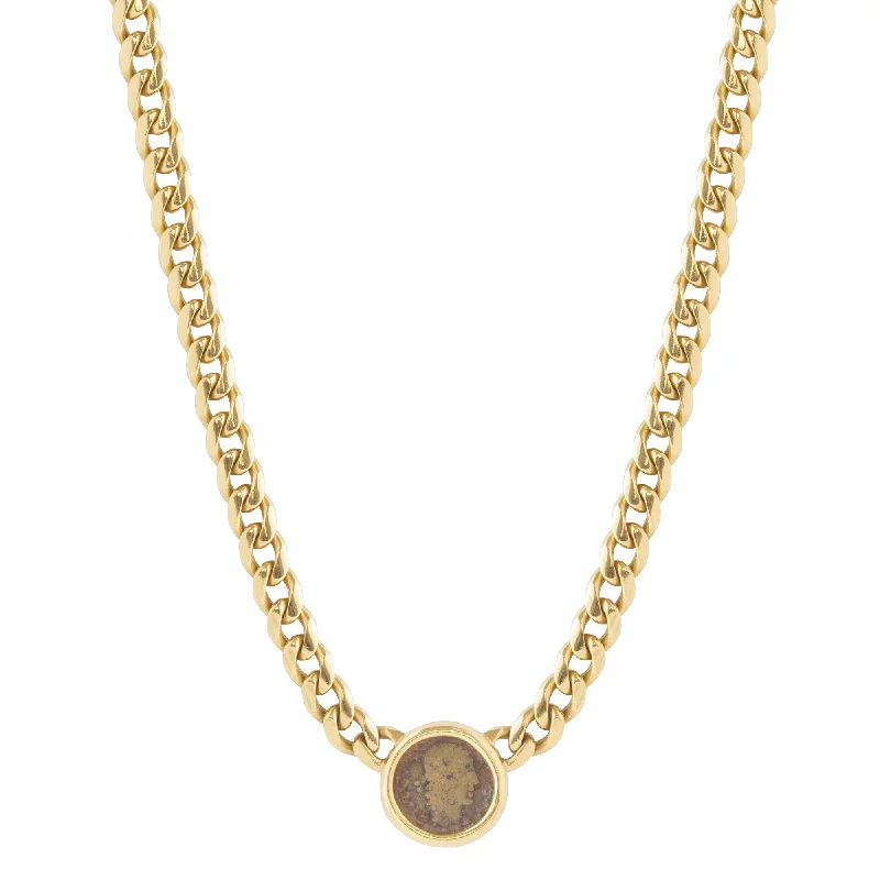 Bulgari Coin Necklace