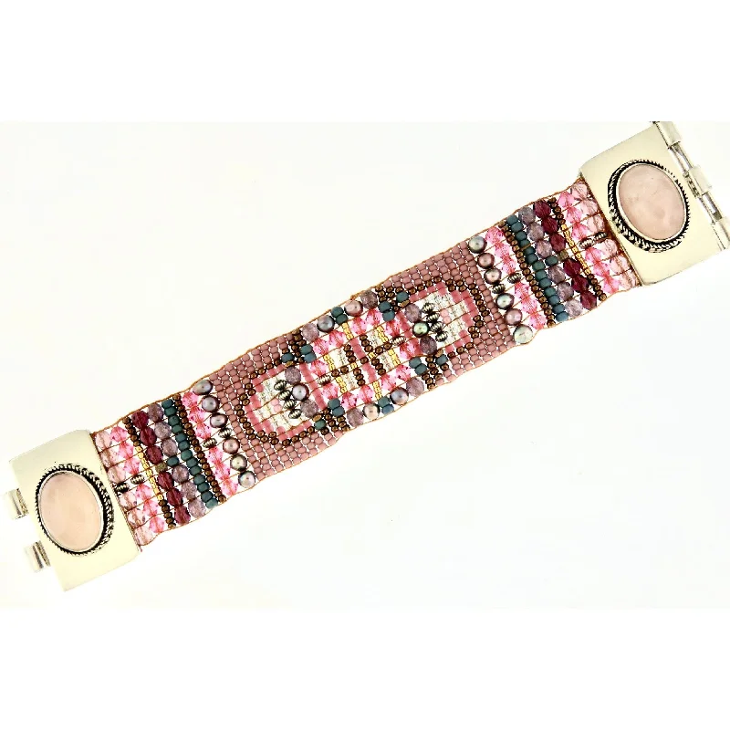 CHILI ROSE BLUSH MIRROR BRACELET