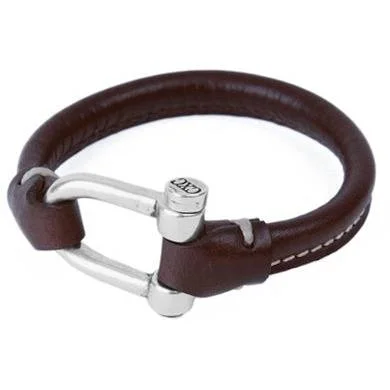 CXC Leather Bit Bracelet- Unisex