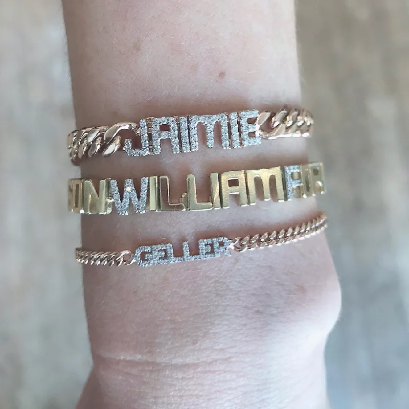 MULTI NAME / FAMILY CUSTOM BRACELET