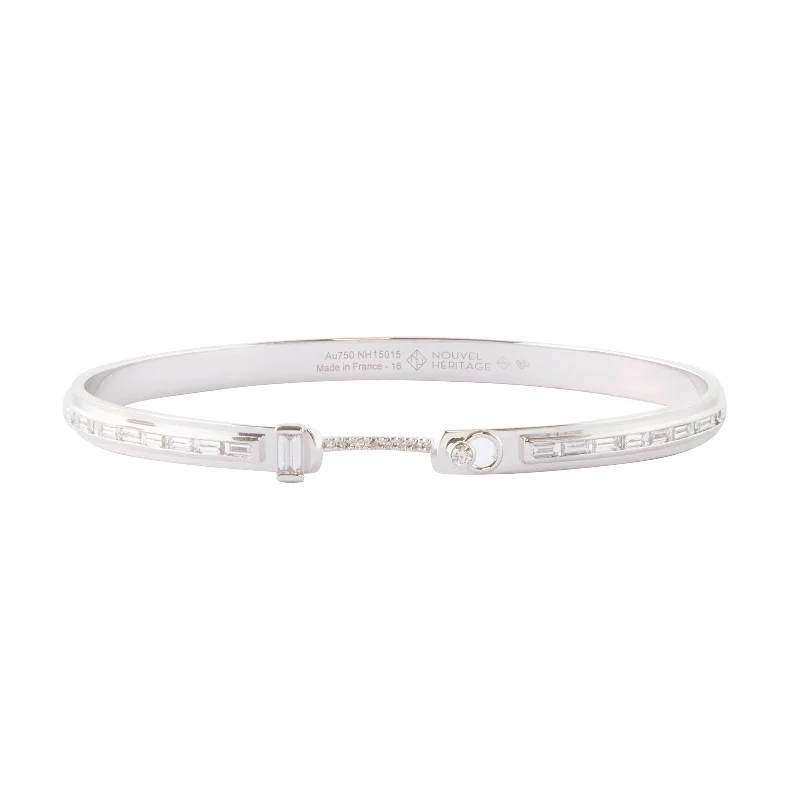 My Best Friend's Wedding Bangle - White Gold