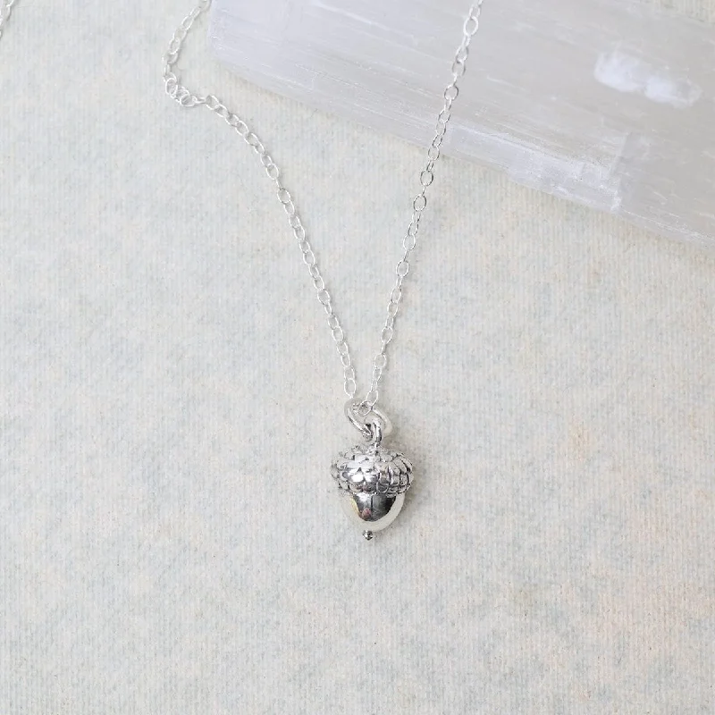 Acorn Pendant Necklace