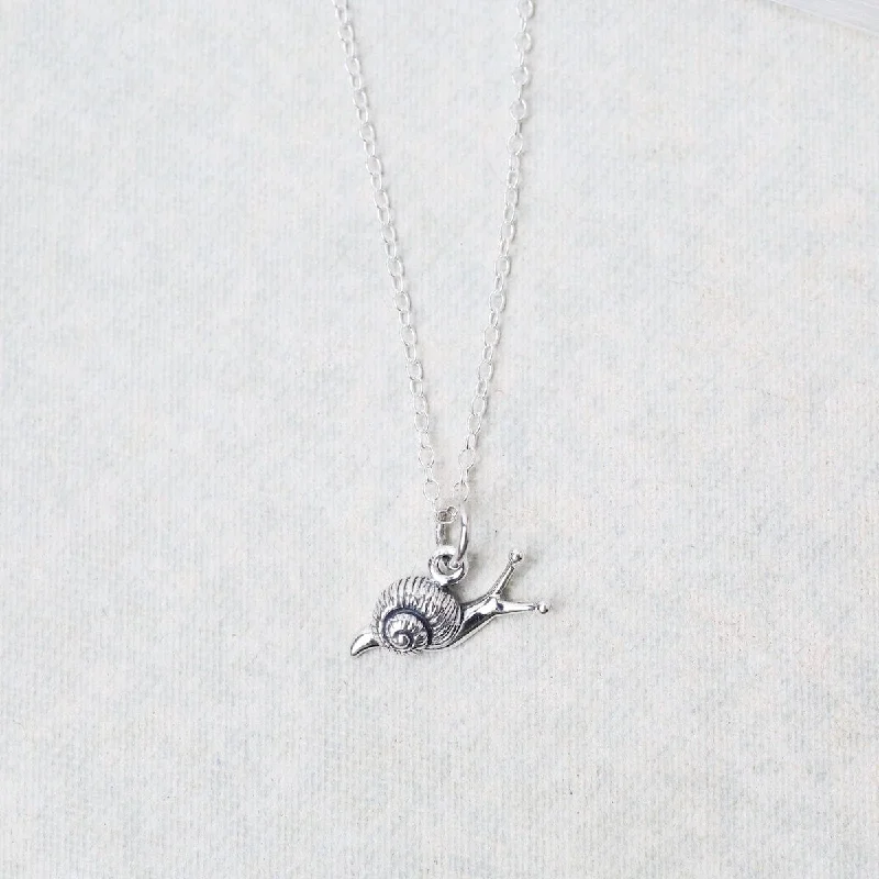 Snail Pendant Necklace