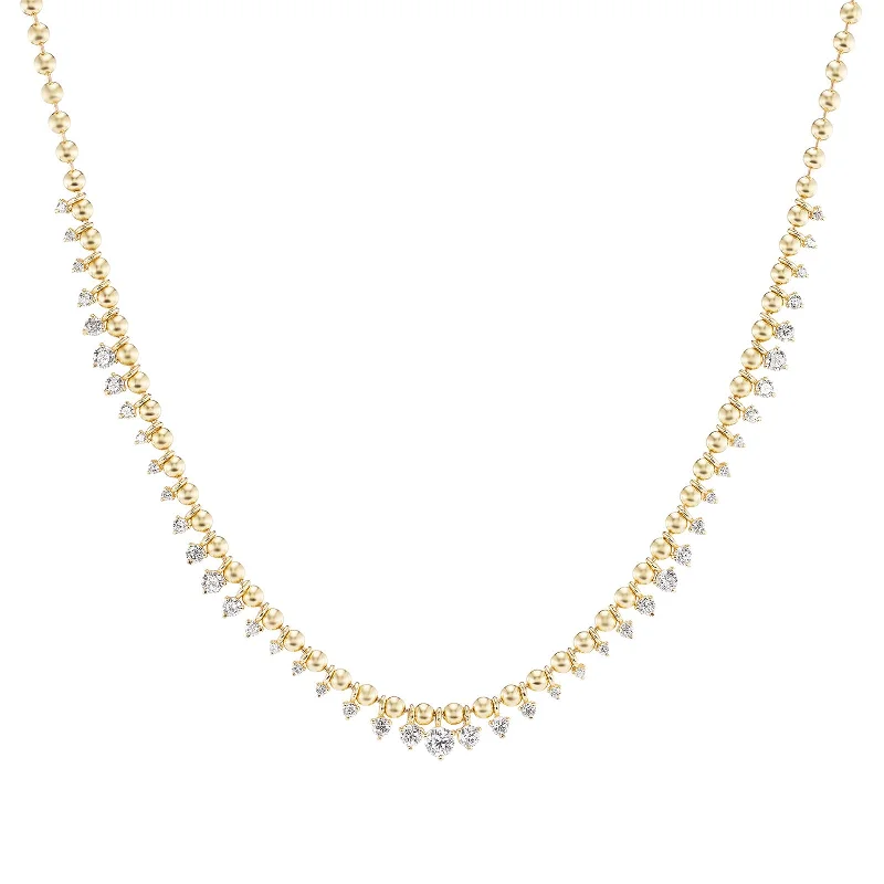 diamond halo stud earrings Kin Diamond Necklace