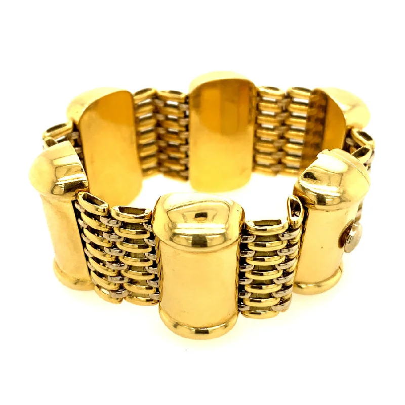 VINTAGE WIDE HEAVY BRACELET