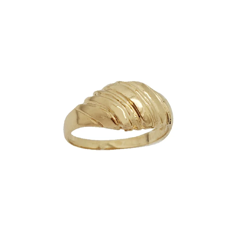 personalized ring with name Baby-Sized Signet Ring (14K)