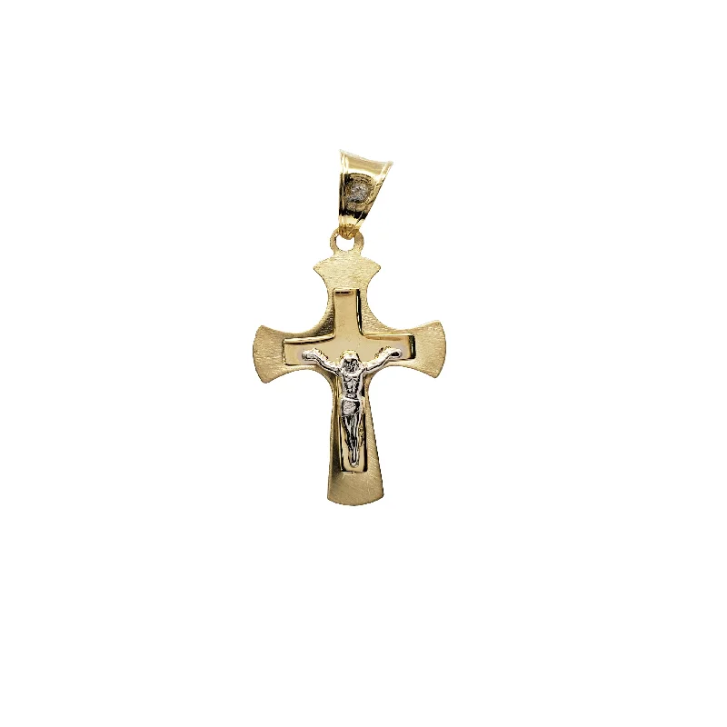 personalized family tree necklace Cross Pendant (14K)