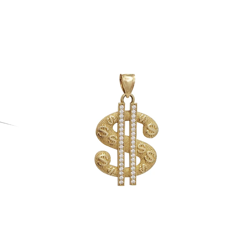 real opal ring for women Dollar Sign Pendant (10K)