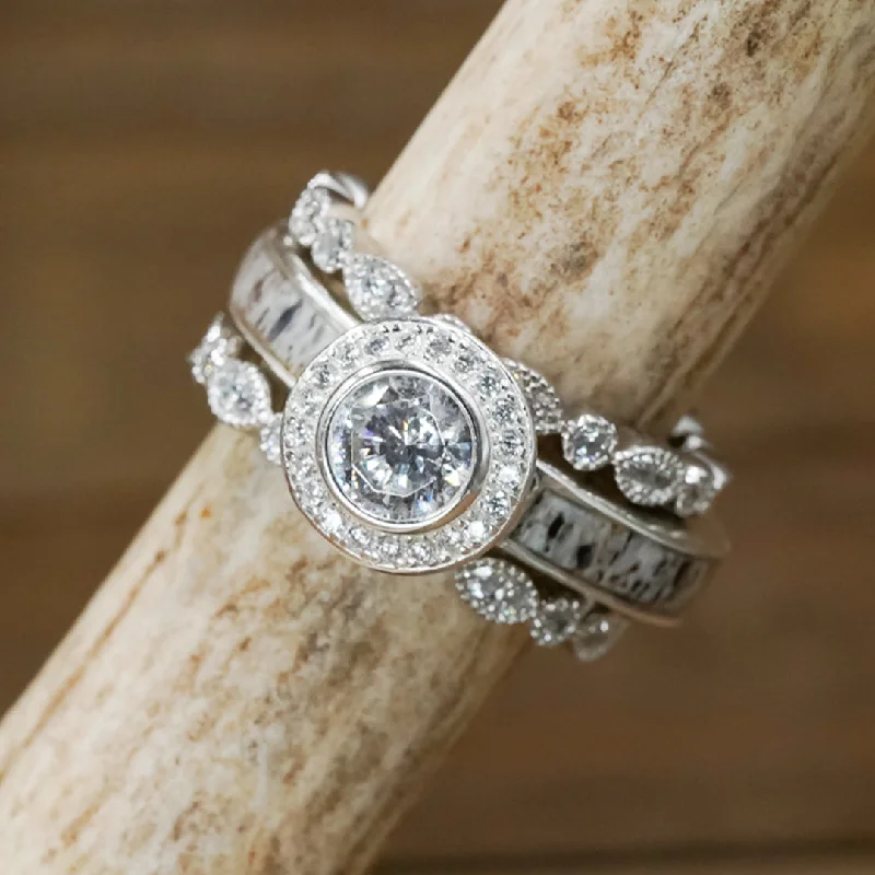 customized infinity bracelet The Castle Rock & Vintage Set
