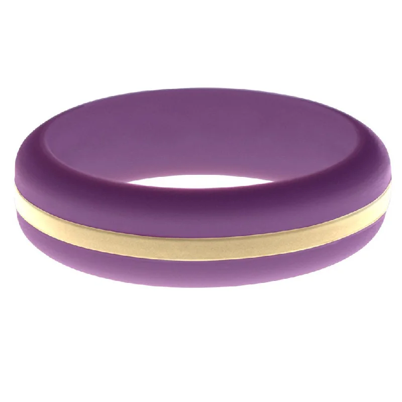 large vintage statement necklace Women's Purple Ring