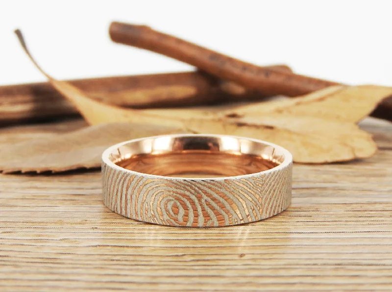 natural garnet gemstone ring Your Actual Finger Print Rings, Family Fingerprints, Friendship Rings, Men Ring, Father's Gift, WEDDING RING, Rose Gold Titanium Rings 6mm natural garnet gemstone ring Your Actual Finger Print Rings, Family Fingerprints, Friendship Rings, Men Ring, Father's Gift, WEDDING RING, Rose Gold Titanium Rings 6mm