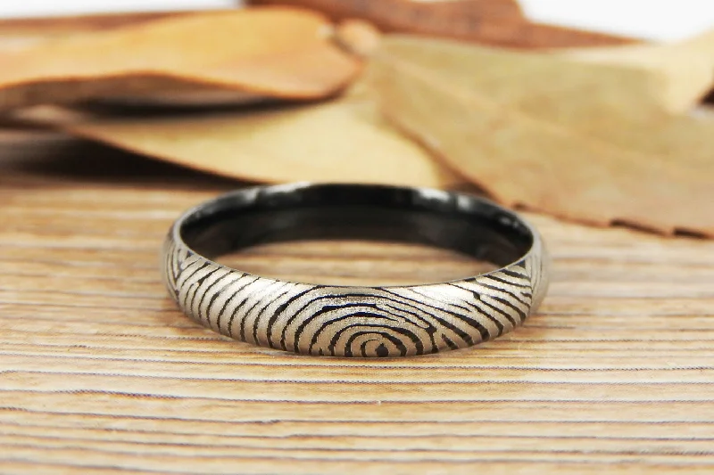 chunky statement cuff bracelet Your Actual Finger Print Rings, Family Fingerprints, Friendship Rings, Women Ring, Mother's Gift, WEDDING RING - Black Titanium Rings 4mm chunky statement cuff bracelet Your Actual Finger Print Rings, Family Fingerprints, Friendship Rings, Women Ring, Mother's Gift, WEDDING RING - Black Titanium Rings 4mm